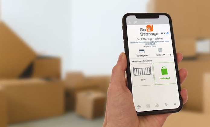 Secure self-storage app